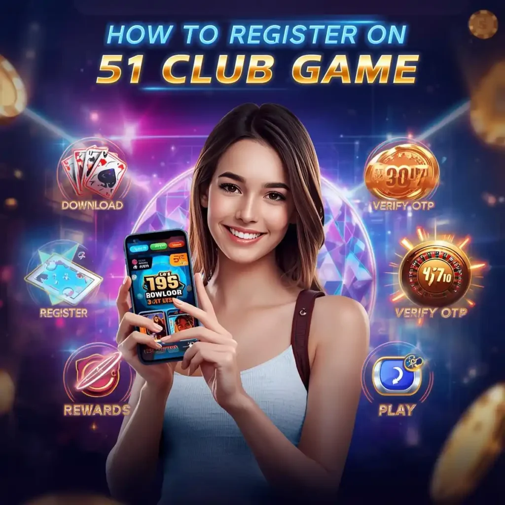 How to Register on 51 Club Game